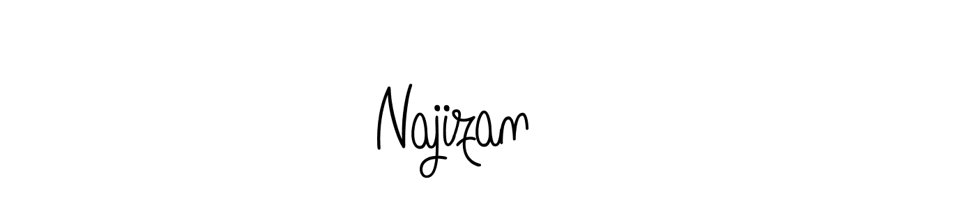 Make a short Najizan ❤️ signature style. Manage your documents anywhere anytime using Angelique-Rose-font-FFP. Create and add eSignatures, submit forms, share and send files easily. Najizan ❤️ signature style 5 images and pictures png