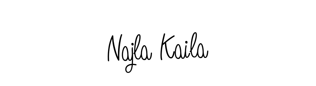 See photos of Najla Kaila official signature by Spectra . Check more albums & portfolios. Read reviews & check more about Angelique-Rose-font-FFP font. Najla Kaila signature style 5 images and pictures png