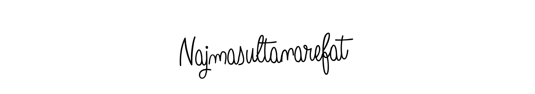 How to Draw Najmasultanarefat signature style? Angelique-Rose-font-FFP is a latest design signature styles for name Najmasultanarefat. Najmasultanarefat signature style 5 images and pictures png