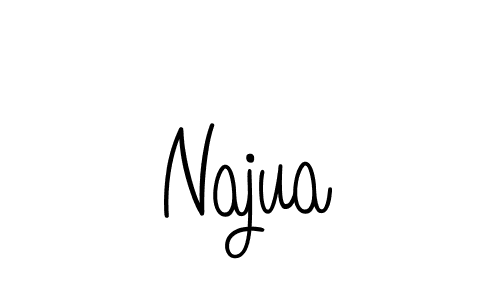 Once you've used our free online signature maker to create your best signature Angelique-Rose-font-FFP style, it's time to enjoy all of the benefits that Najua name signing documents. Najua signature style 5 images and pictures png