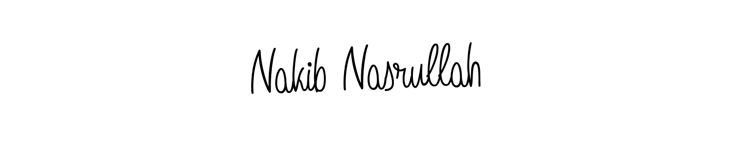 Once you've used our free online signature maker to create your best signature Angelique-Rose-font-FFP style, it's time to enjoy all of the benefits that Nakib Nasrullah name signing documents. Nakib Nasrullah signature style 5 images and pictures png