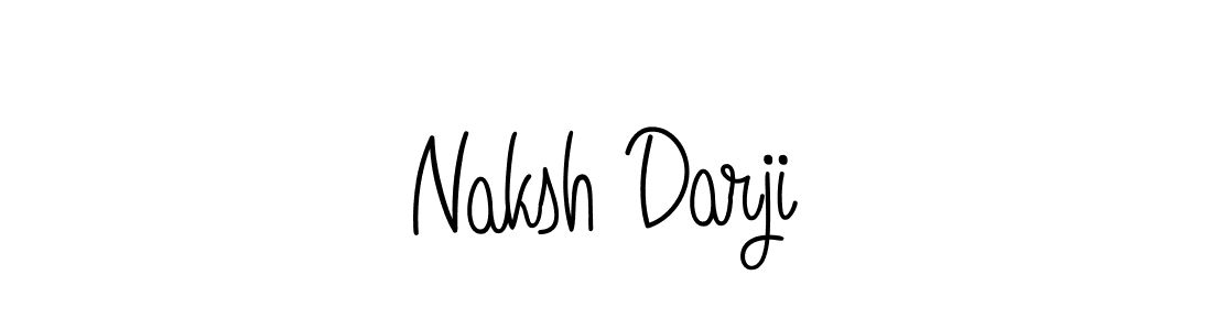 Best and Professional Signature Style for Naksh Darji. Angelique-Rose-font-FFP Best Signature Style Collection. Naksh Darji signature style 5 images and pictures png