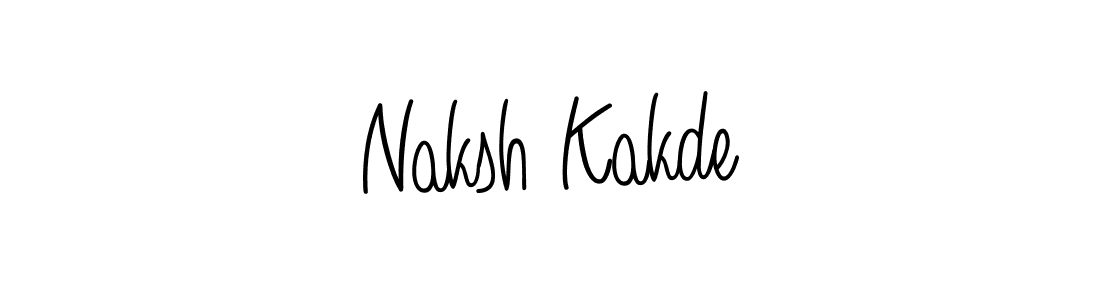 Best and Professional Signature Style for Naksh Kakde. Angelique-Rose-font-FFP Best Signature Style Collection. Naksh Kakde signature style 5 images and pictures png