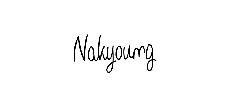 Create a beautiful signature design for name Nakyoung. With this signature (Angelique-Rose-font-FFP) fonts, you can make a handwritten signature for free. Nakyoung signature style 5 images and pictures png