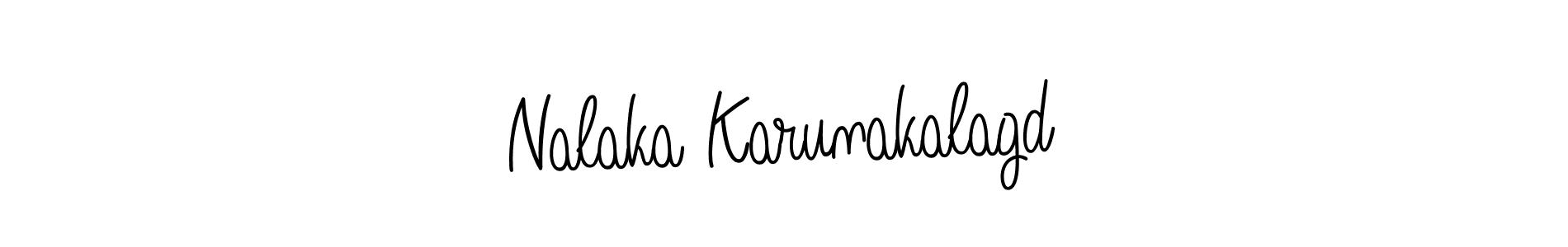 Make a short Nalaka Karunakalagd signature style. Manage your documents anywhere anytime using Angelique-Rose-font-FFP. Create and add eSignatures, submit forms, share and send files easily. Nalaka Karunakalagd signature style 5 images and pictures png