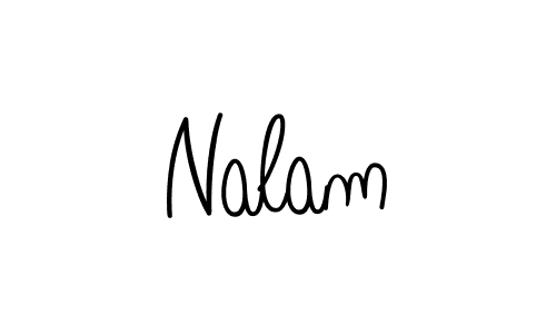 It looks lik you need a new signature style for name Nalam. Design unique handwritten (Angelique-Rose-font-FFP) signature with our free signature maker in just a few clicks. Nalam signature style 5 images and pictures png