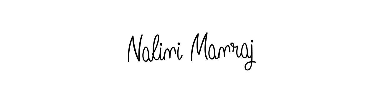 The best way (Angelique-Rose-font-FFP) to make a short signature is to pick only two or three words in your name. The name Nalini Manraj include a total of six letters. For converting this name. Nalini Manraj signature style 5 images and pictures png