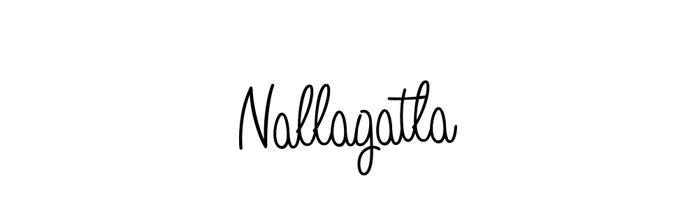 How to Draw Nallagatla signature style? Angelique-Rose-font-FFP is a latest design signature styles for name Nallagatla. Nallagatla signature style 5 images and pictures png