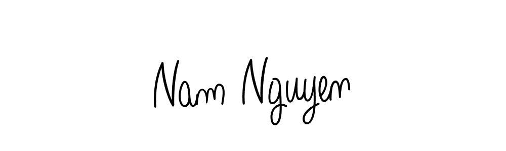 Once you've used our free online signature maker to create your best signature Angelique-Rose-font-FFP style, it's time to enjoy all of the benefits that Nam Nguyen name signing documents. Nam Nguyen signature style 5 images and pictures png