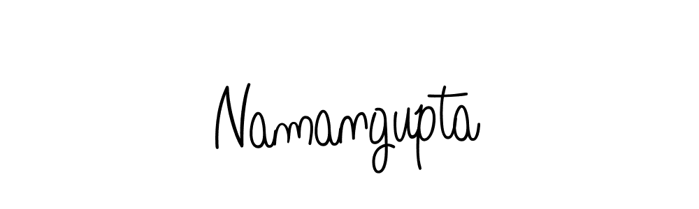 How to Draw Namangupta signature style? Angelique-Rose-font-FFP is a latest design signature styles for name Namangupta. Namangupta signature style 5 images and pictures png