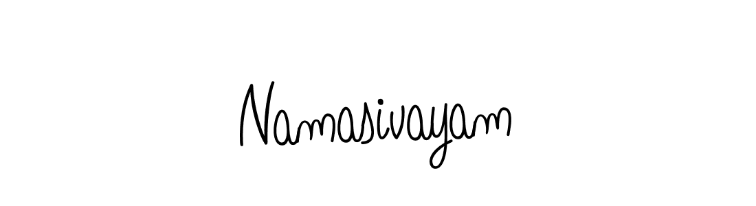 How to Draw Namasivayam signature style? Angelique-Rose-font-FFP is a latest design signature styles for name Namasivayam. Namasivayam signature style 5 images and pictures png