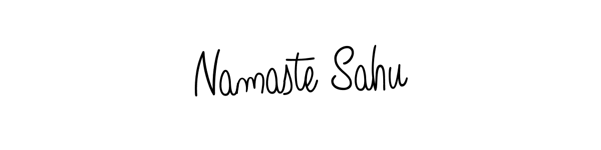Best and Professional Signature Style for Namaste Sahu. Angelique-Rose-font-FFP Best Signature Style Collection. Namaste Sahu signature style 5 images and pictures png