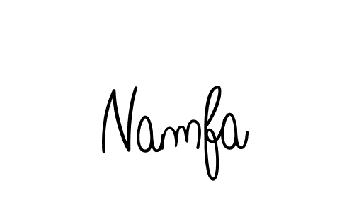 Make a short Namfa signature style. Manage your documents anywhere anytime using Angelique-Rose-font-FFP. Create and add eSignatures, submit forms, share and send files easily. Namfa signature style 5 images and pictures png