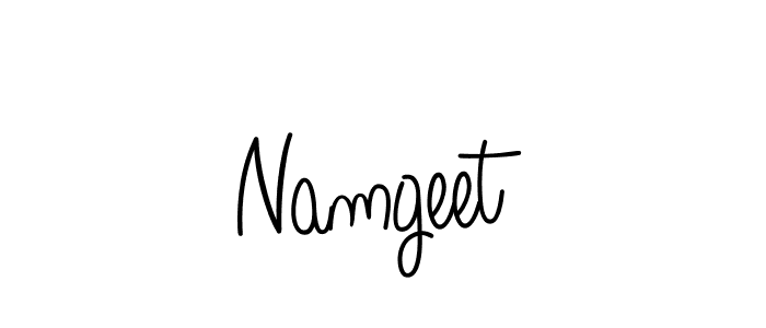 Make a beautiful signature design for name Namgeet. Use this online signature maker to create a handwritten signature for free. Namgeet signature style 5 images and pictures png