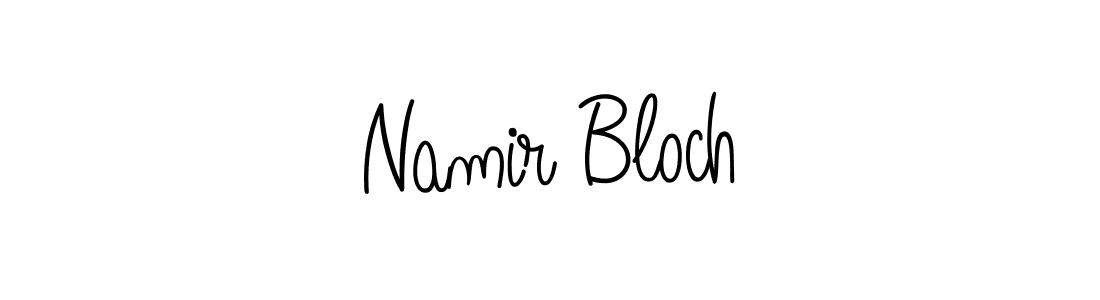 Also You can easily find your signature by using the search form. We will create Namir Bloch name handwritten signature images for you free of cost using Angelique-Rose-font-FFP sign style. Namir Bloch signature style 5 images and pictures png