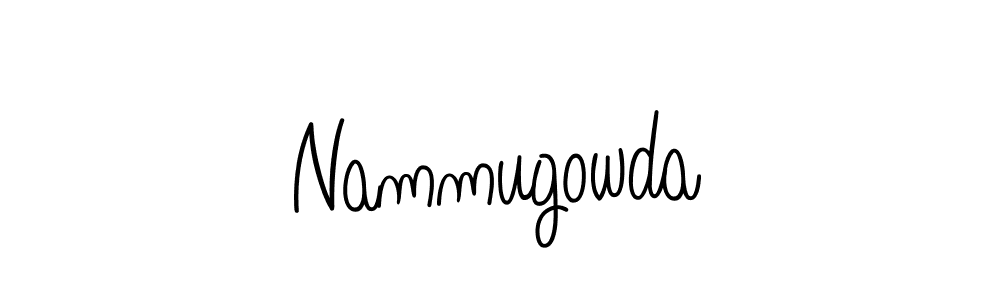 How to make Nammugowda signature? Angelique-Rose-font-FFP is a professional autograph style. Create handwritten signature for Nammugowda name. Nammugowda signature style 5 images and pictures png