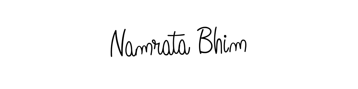 Make a short Namrata Bhim signature style. Manage your documents anywhere anytime using Angelique-Rose-font-FFP. Create and add eSignatures, submit forms, share and send files easily. Namrata Bhim signature style 5 images and pictures png