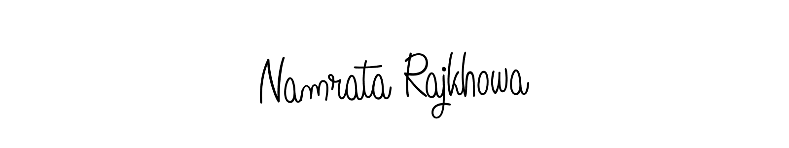 How to Draw Namrata Rajkhowa signature style? Angelique-Rose-font-FFP is a latest design signature styles for name Namrata Rajkhowa. Namrata Rajkhowa signature style 5 images and pictures png