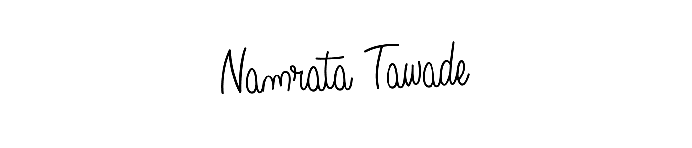 Once you've used our free online signature maker to create your best signature Angelique-Rose-font-FFP style, it's time to enjoy all of the benefits that Namrata Tawade name signing documents. Namrata Tawade signature style 5 images and pictures png