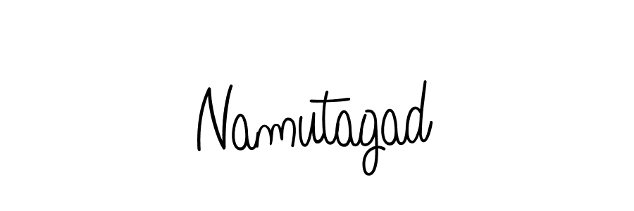 How to make Namutagad signature? Angelique-Rose-font-FFP is a professional autograph style. Create handwritten signature for Namutagad name. Namutagad signature style 5 images and pictures png