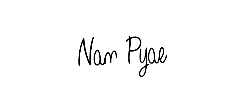 It looks lik you need a new signature style for name Nan Pyae. Design unique handwritten (Angelique-Rose-font-FFP) signature with our free signature maker in just a few clicks. Nan Pyae signature style 5 images and pictures png