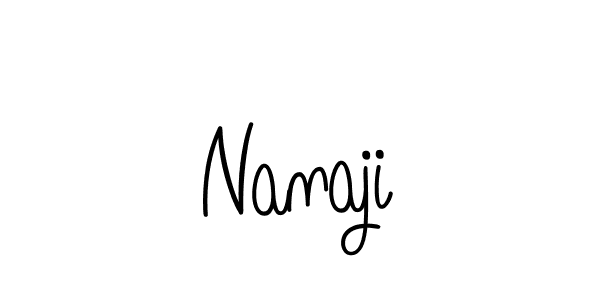 Also You can easily find your signature by using the search form. We will create Nanaji name handwritten signature images for you free of cost using Angelique-Rose-font-FFP sign style. Nanaji signature style 5 images and pictures png