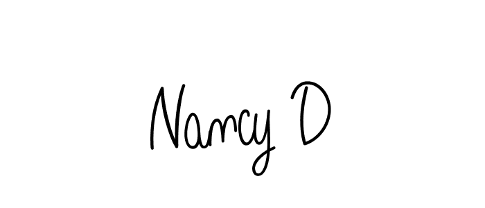 You can use this online signature creator to create a handwritten signature for the name Nancy D. This is the best online autograph maker. Nancy D signature style 5 images and pictures png