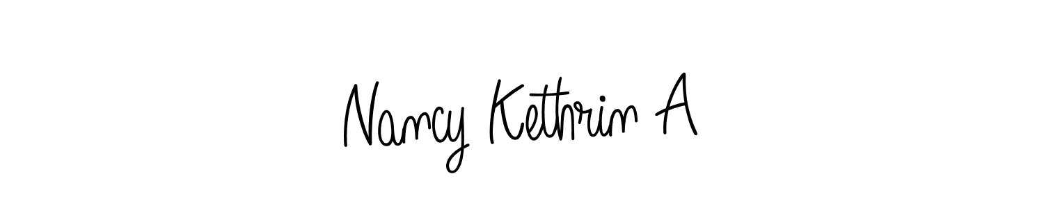 How to make Nancy Kethrin A signature? Angelique-Rose-font-FFP is a professional autograph style. Create handwritten signature for Nancy Kethrin A name. Nancy Kethrin A signature style 5 images and pictures png