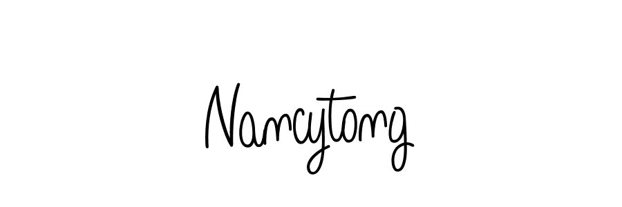 Create a beautiful signature design for name Nancytong. With this signature (Angelique-Rose-font-FFP) fonts, you can make a handwritten signature for free. Nancytong signature style 5 images and pictures png