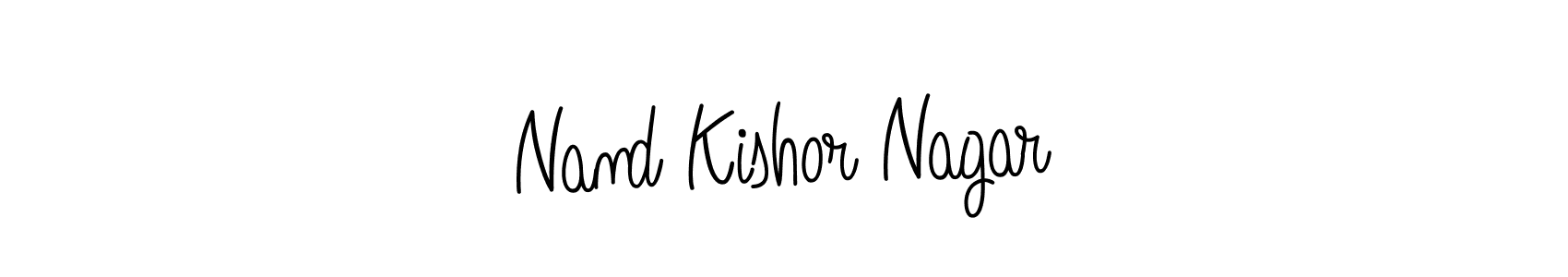 This is the best signature style for the Nand Kishor Nagar name. Also you like these signature font (Angelique-Rose-font-FFP). Mix name signature. Nand Kishor Nagar signature style 5 images and pictures png