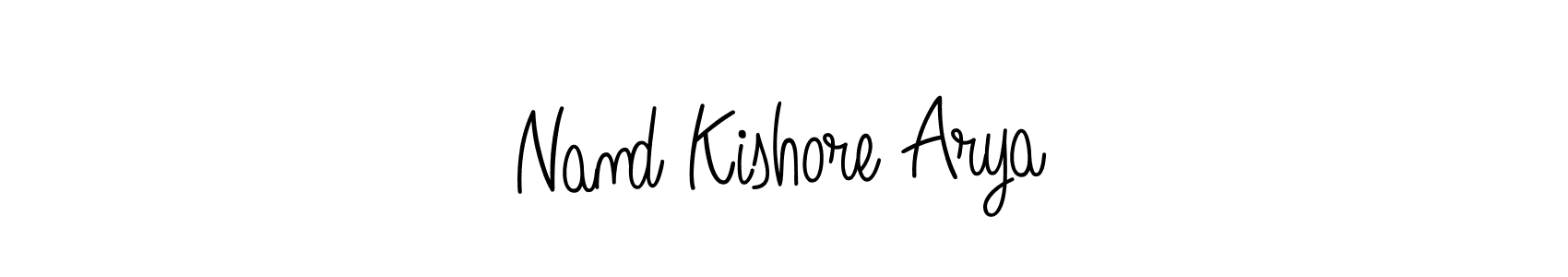 Make a beautiful signature design for name Nand Kishore Arya. Use this online signature maker to create a handwritten signature for free. Nand Kishore Arya signature style 5 images and pictures png