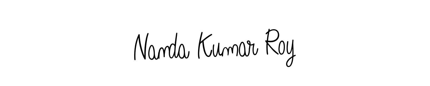 Also we have Nanda Kumar Roy name is the best signature style. Create professional handwritten signature collection using Angelique-Rose-font-FFP autograph style. Nanda Kumar Roy signature style 5 images and pictures png