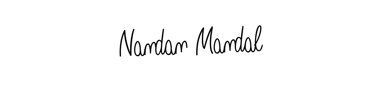 if you are searching for the best signature style for your name Nandan Mandal. so please give up your signature search. here we have designed multiple signature styles  using Angelique-Rose-font-FFP. Nandan Mandal signature style 5 images and pictures png