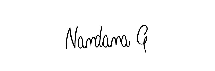 Check out images of Autograph of Nandana G name. Actor Nandana G Signature Style. Angelique-Rose-font-FFP is a professional sign style online. Nandana G signature style 5 images and pictures png