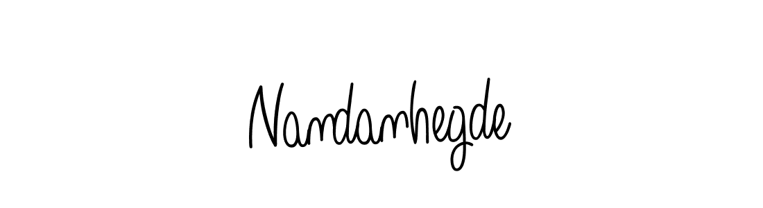 Make a beautiful signature design for name Nandanhegde. Use this online signature maker to create a handwritten signature for free. Nandanhegde signature style 5 images and pictures png