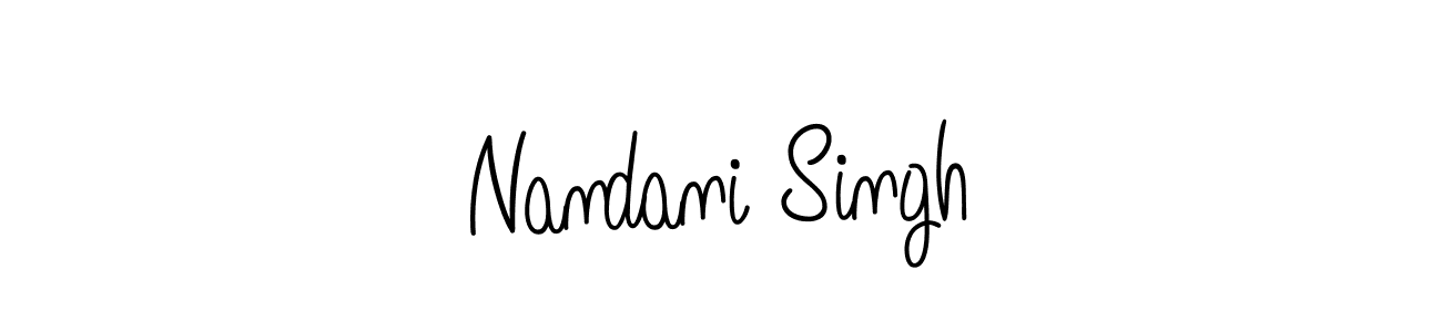 You can use this online signature creator to create a handwritten signature for the name Nandani Singh. This is the best online autograph maker. Nandani Singh signature style 5 images and pictures png