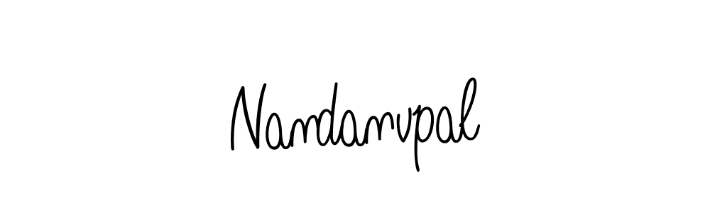 if you are searching for the best signature style for your name Nandanvpal. so please give up your signature search. here we have designed multiple signature styles  using Angelique-Rose-font-FFP. Nandanvpal signature style 5 images and pictures png