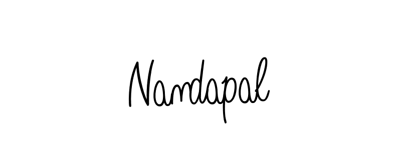 Similarly Angelique-Rose-font-FFP is the best handwritten signature design. Signature creator online .You can use it as an online autograph creator for name Nandapal. Nandapal signature style 5 images and pictures png