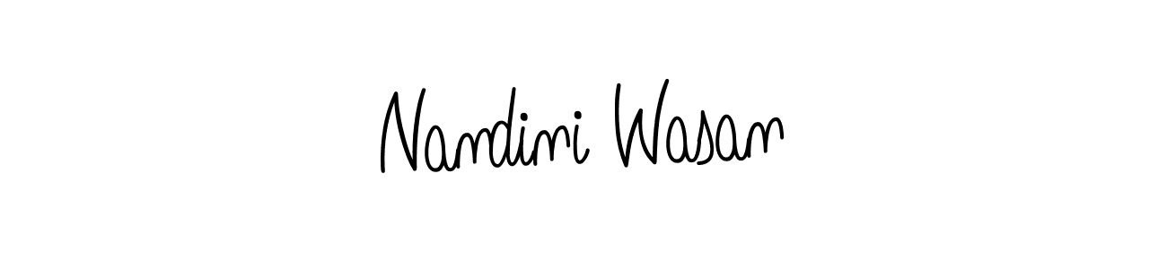 Once you've used our free online signature maker to create your best signature Angelique-Rose-font-FFP style, it's time to enjoy all of the benefits that Nandini Wasan name signing documents. Nandini Wasan signature style 5 images and pictures png