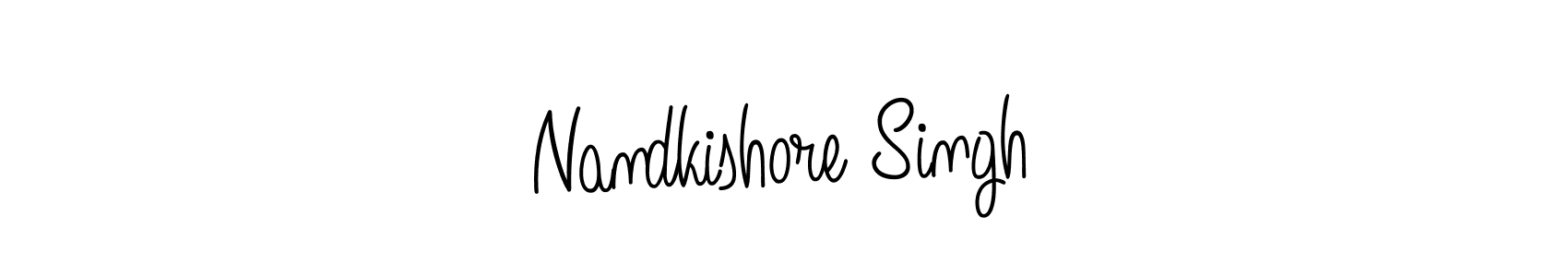 Once you've used our free online signature maker to create your best signature Angelique-Rose-font-FFP style, it's time to enjoy all of the benefits that Nandkishore Singh name signing documents. Nandkishore Singh signature style 5 images and pictures png