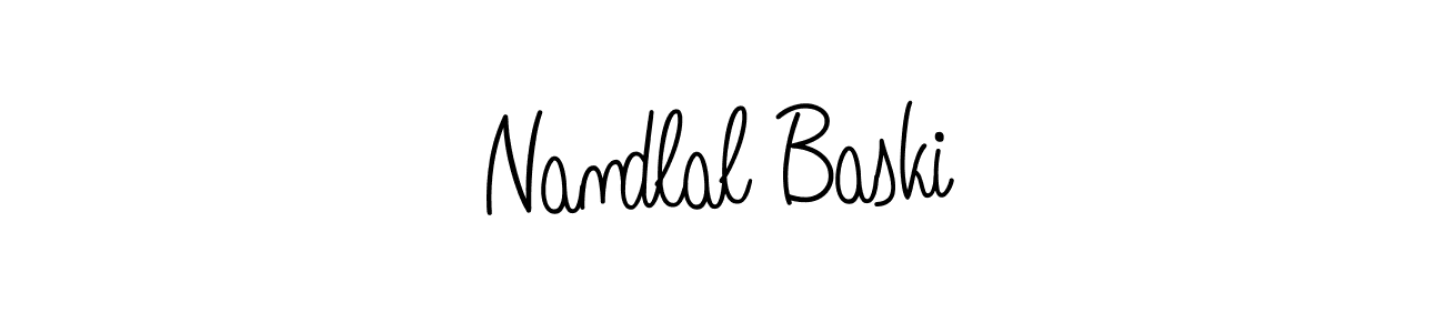 This is the best signature style for the Nandlal Baski name. Also you like these signature font (Angelique-Rose-font-FFP). Mix name signature. Nandlal Baski signature style 5 images and pictures png