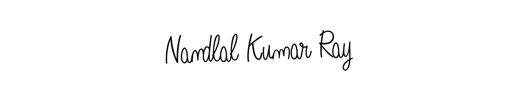 How to make Nandlal Kumar Ray signature? Angelique-Rose-font-FFP is a professional autograph style. Create handwritten signature for Nandlal Kumar Ray name. Nandlal Kumar Ray signature style 5 images and pictures png