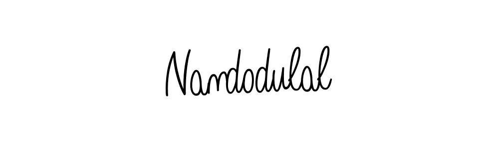 Angelique-Rose-font-FFP is a professional signature style that is perfect for those who want to add a touch of class to their signature. It is also a great choice for those who want to make their signature more unique. Get Nandodulal name to fancy signature for free. Nandodulal signature style 5 images and pictures png