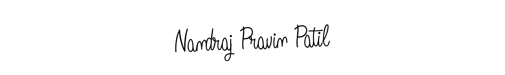 You should practise on your own different ways (Angelique-Rose-font-FFP) to write your name (Nandraj Pravin Patil) in signature. don't let someone else do it for you. Nandraj Pravin Patil signature style 5 images and pictures png