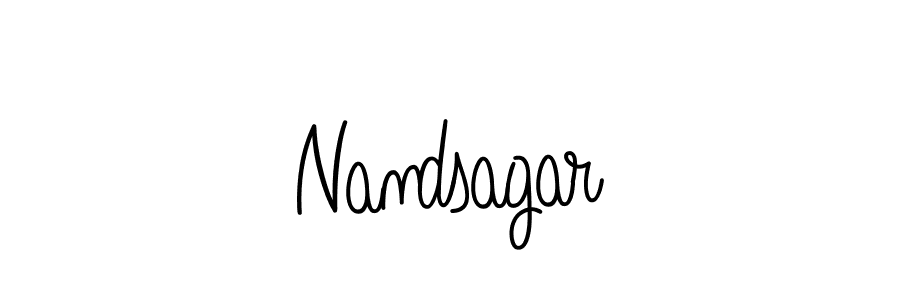 How to Draw Nandsagar signature style? Angelique-Rose-font-FFP is a latest design signature styles for name Nandsagar. Nandsagar signature style 5 images and pictures png