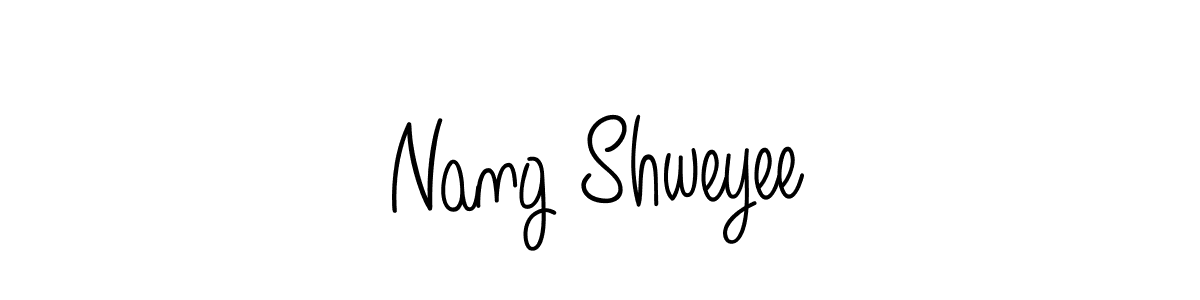 It looks lik you need a new signature style for name Nang Shweyee. Design unique handwritten (Angelique-Rose-font-FFP) signature with our free signature maker in just a few clicks. Nang Shweyee signature style 5 images and pictures png