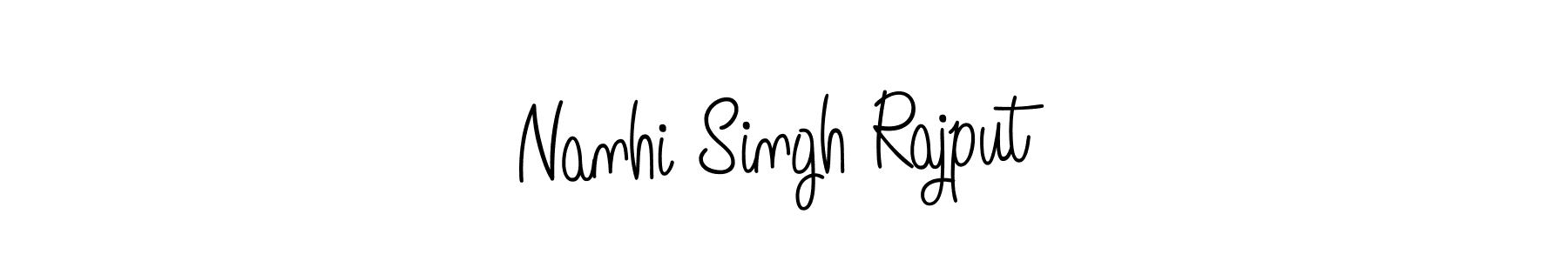 It looks lik you need a new signature style for name Nanhi Singh Rajput. Design unique handwritten (Angelique-Rose-font-FFP) signature with our free signature maker in just a few clicks. Nanhi Singh Rajput signature style 5 images and pictures png