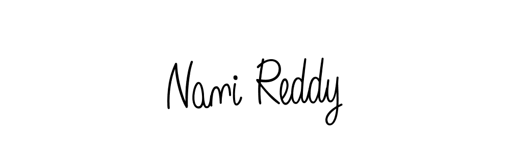 Here are the top 10 professional signature styles for the name Nani Reddy. These are the best autograph styles you can use for your name. Nani Reddy signature style 5 images and pictures png