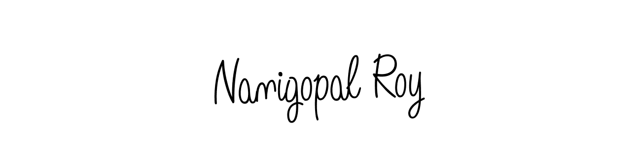 How to Draw Nanigopal Roy signature style? Angelique-Rose-font-FFP is a latest design signature styles for name Nanigopal Roy. Nanigopal Roy signature style 5 images and pictures png