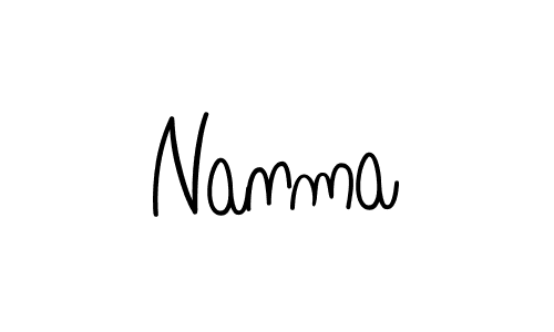 Angelique-Rose-font-FFP is a professional signature style that is perfect for those who want to add a touch of class to their signature. It is also a great choice for those who want to make their signature more unique. Get Nanma name to fancy signature for free. Nanma signature style 5 images and pictures png